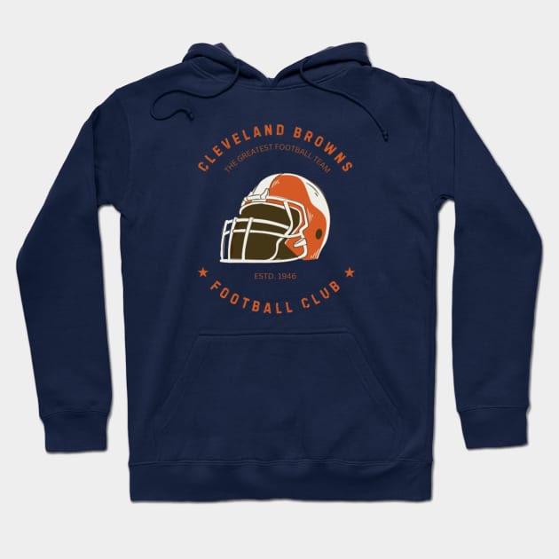 Cleveland Browns Joe Flacco Hoodie by Alexander S.